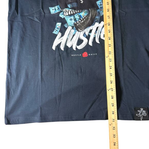 Hastamuerte Never Stop Hustling T-shirt Men’s L - Streetwear Skater Trap Urban - Picture 12 of 13